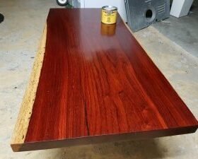 Buy Genuine Padauk ( Padouk ) Wood Slabs At Affordable Price